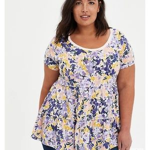 Torrid babydoll shirt